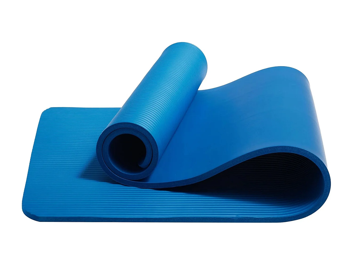 Kits de Yoga 5 en 1  .Modéle Yoga fit colorie Bleu inclus Tapis de yoga , serviette, balle de yoga, brique de yoga, fitness band,