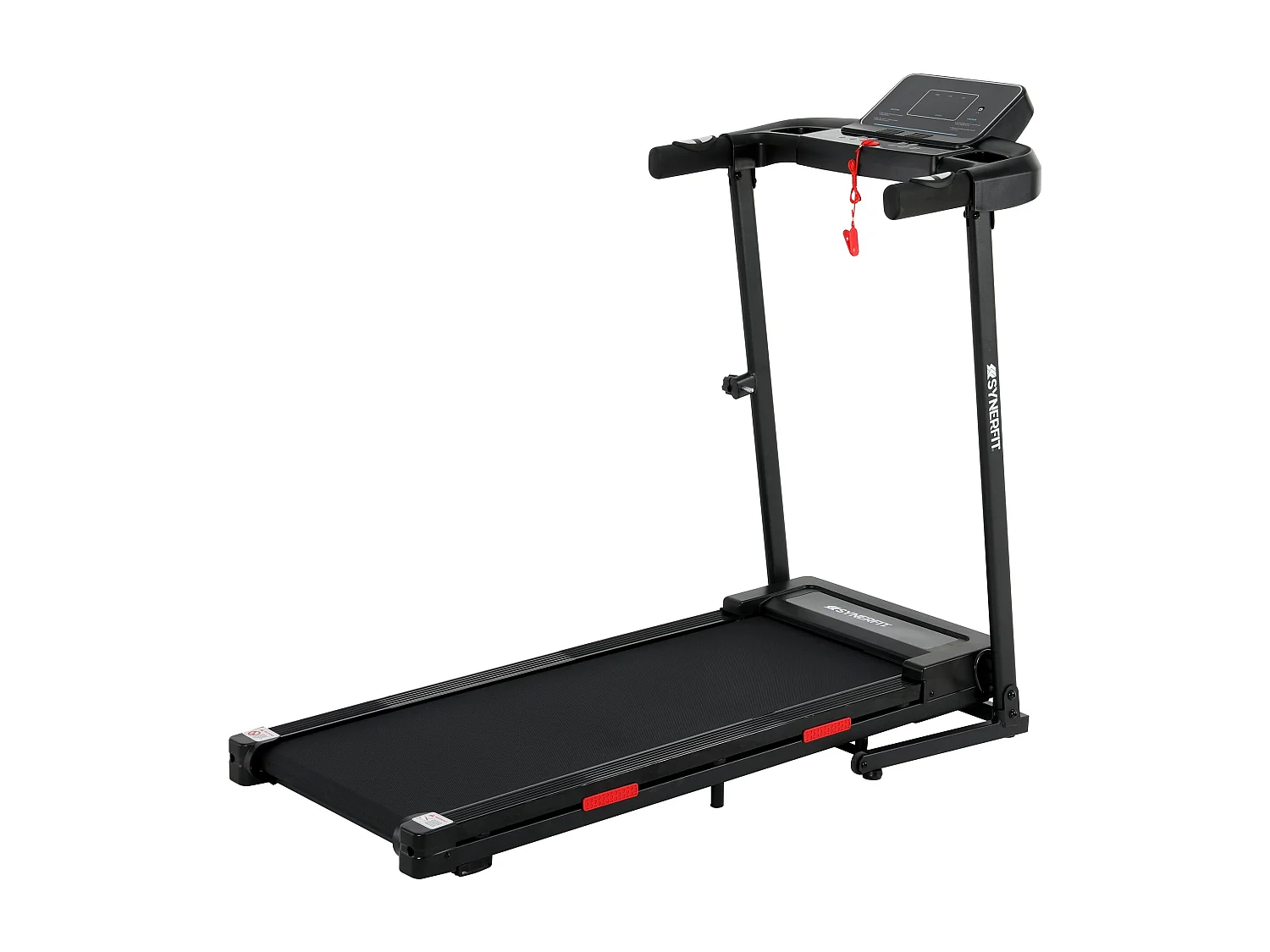 Tapis de course Pliable  Synerfit - 1.75CV - vitesse de12km/h - Modèle Tiger   Compatible avec l’application