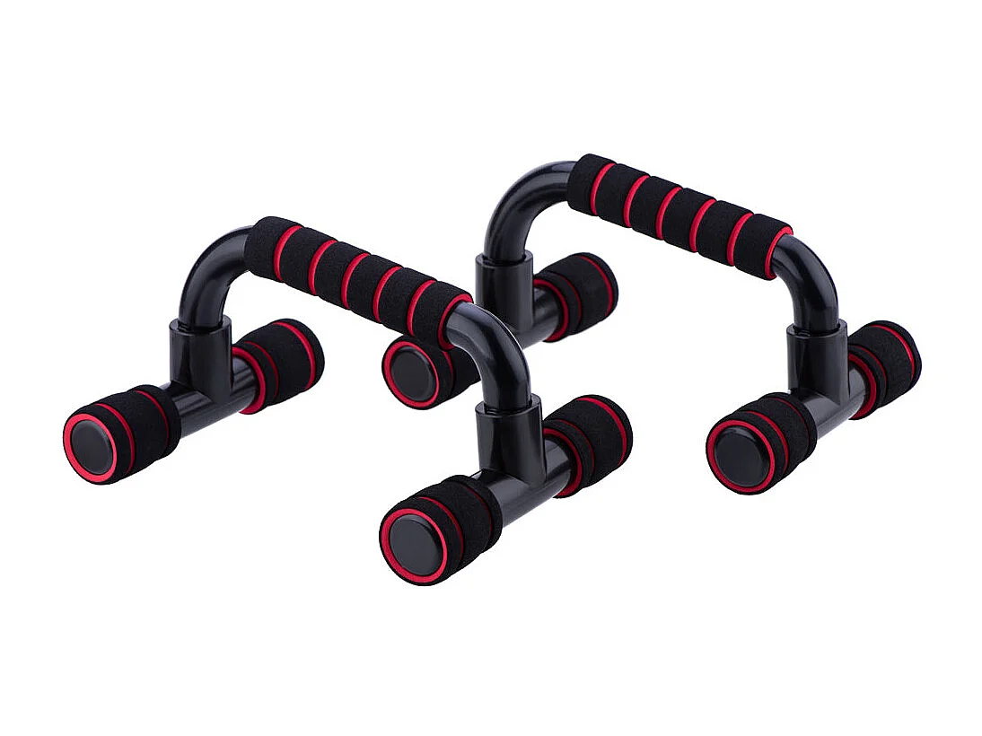 Pack D’ équipements  d'exercices Fitness  7 en 1      Colorie Rouge et noir