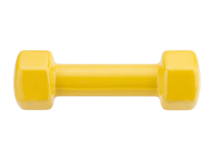 Paire d'haltères  epoxy en vinyle antidérapant 2x1Kg