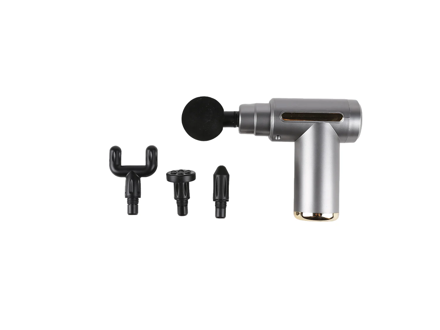 mini pistolet masseur facial  portable électrique Modèle  Véga Gun  colorie Gris