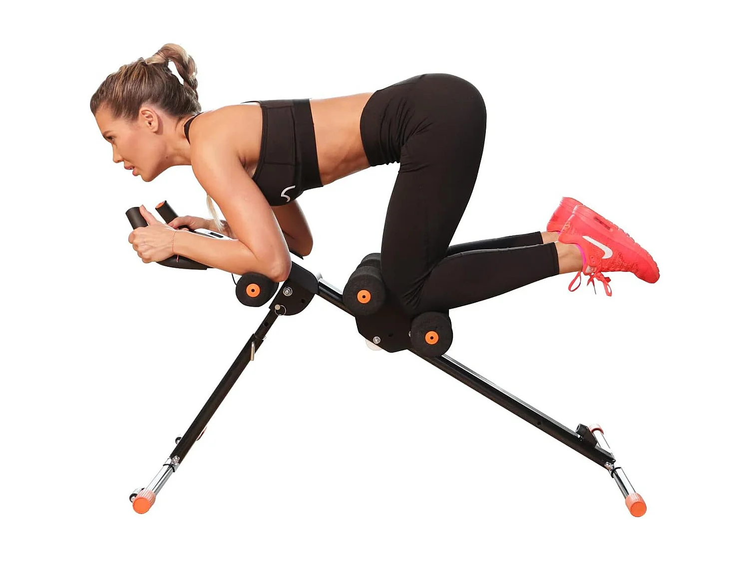 Banc Pliable  Multifonction Ecran LCD pour Abdominaux  d'entraînement complet du corps  - Modèle Tech Gym