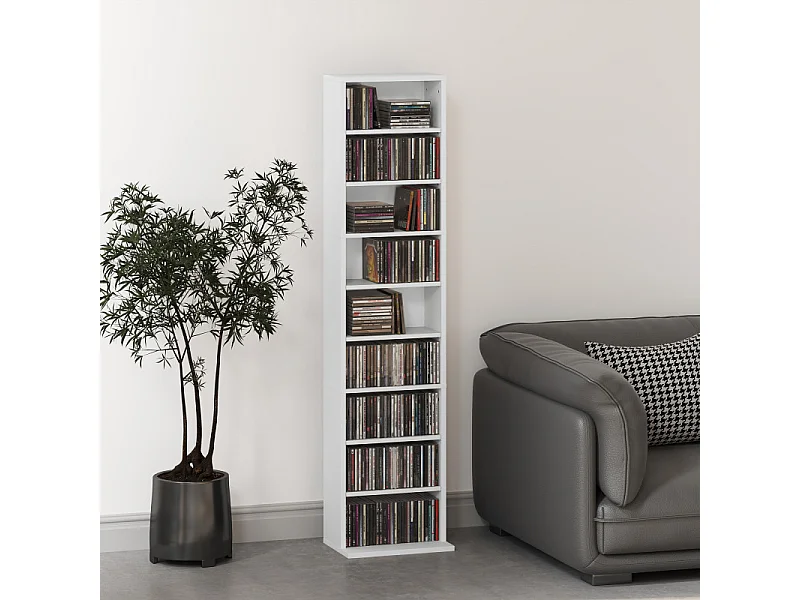 Étagère 9 compartiments ALBUFERA blanche