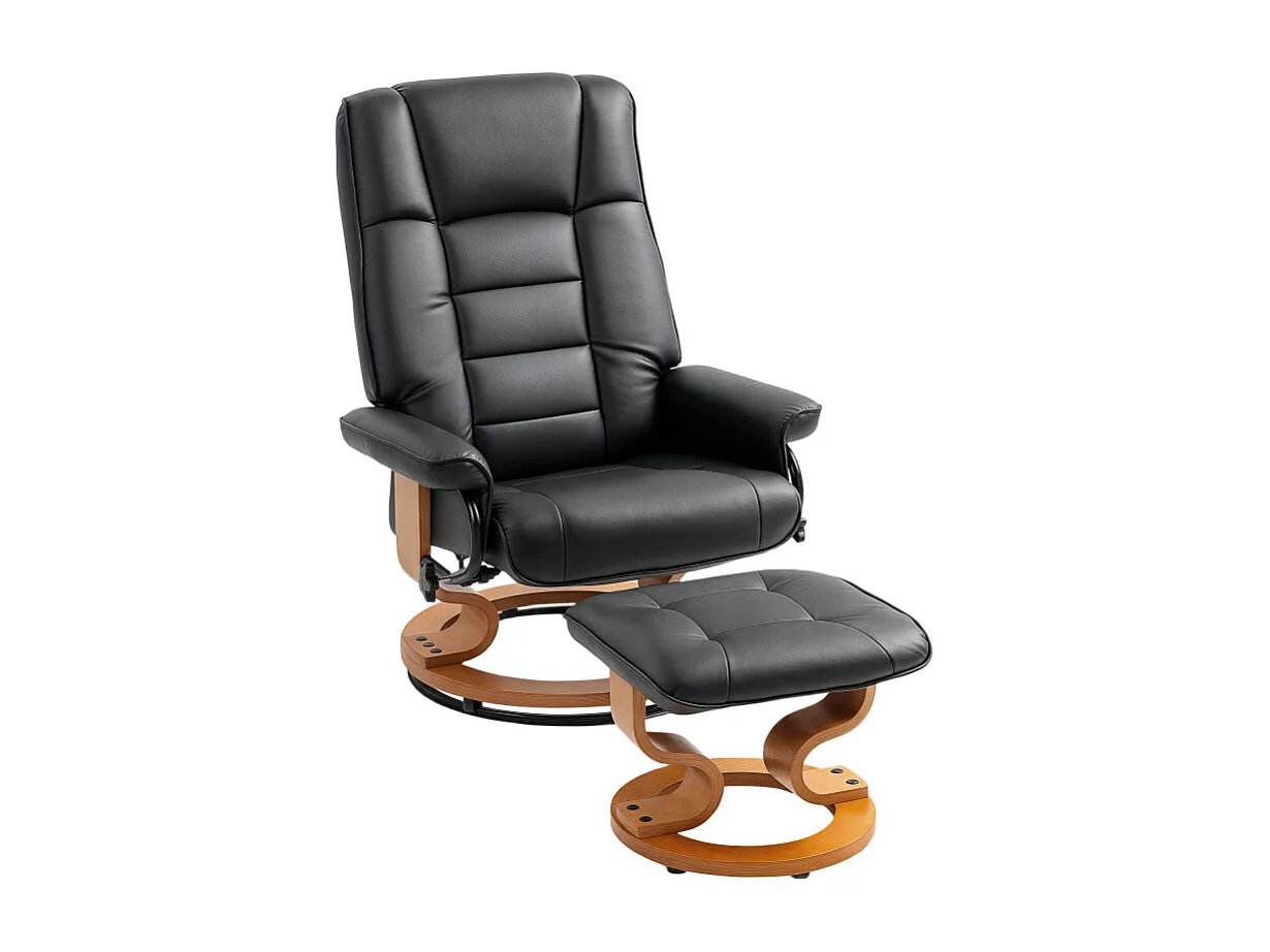 Fauteuil de relaxation COLANO noir
