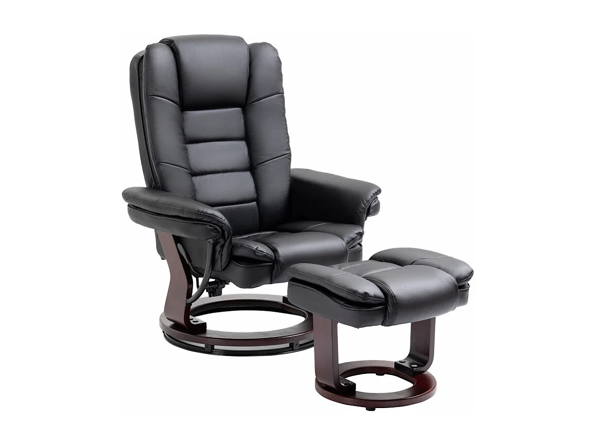 Fauteuil de relaxation CATANE noir
