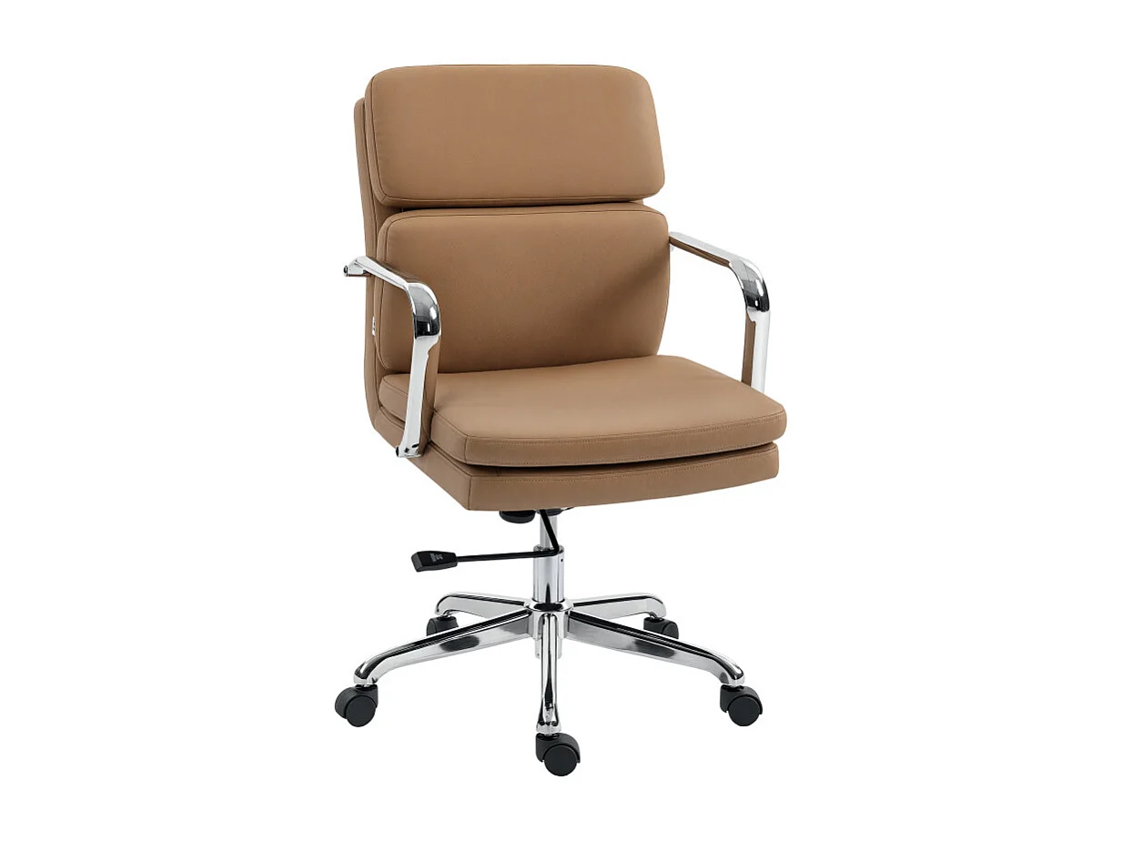 Chaise de bureau PORTICI marron