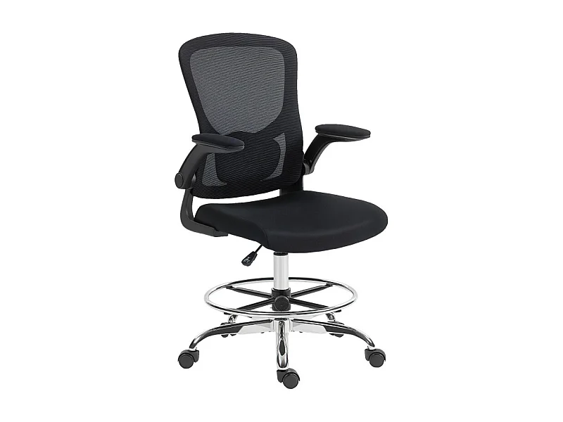 Chaise de bureau ergonomique CAMPANY noire