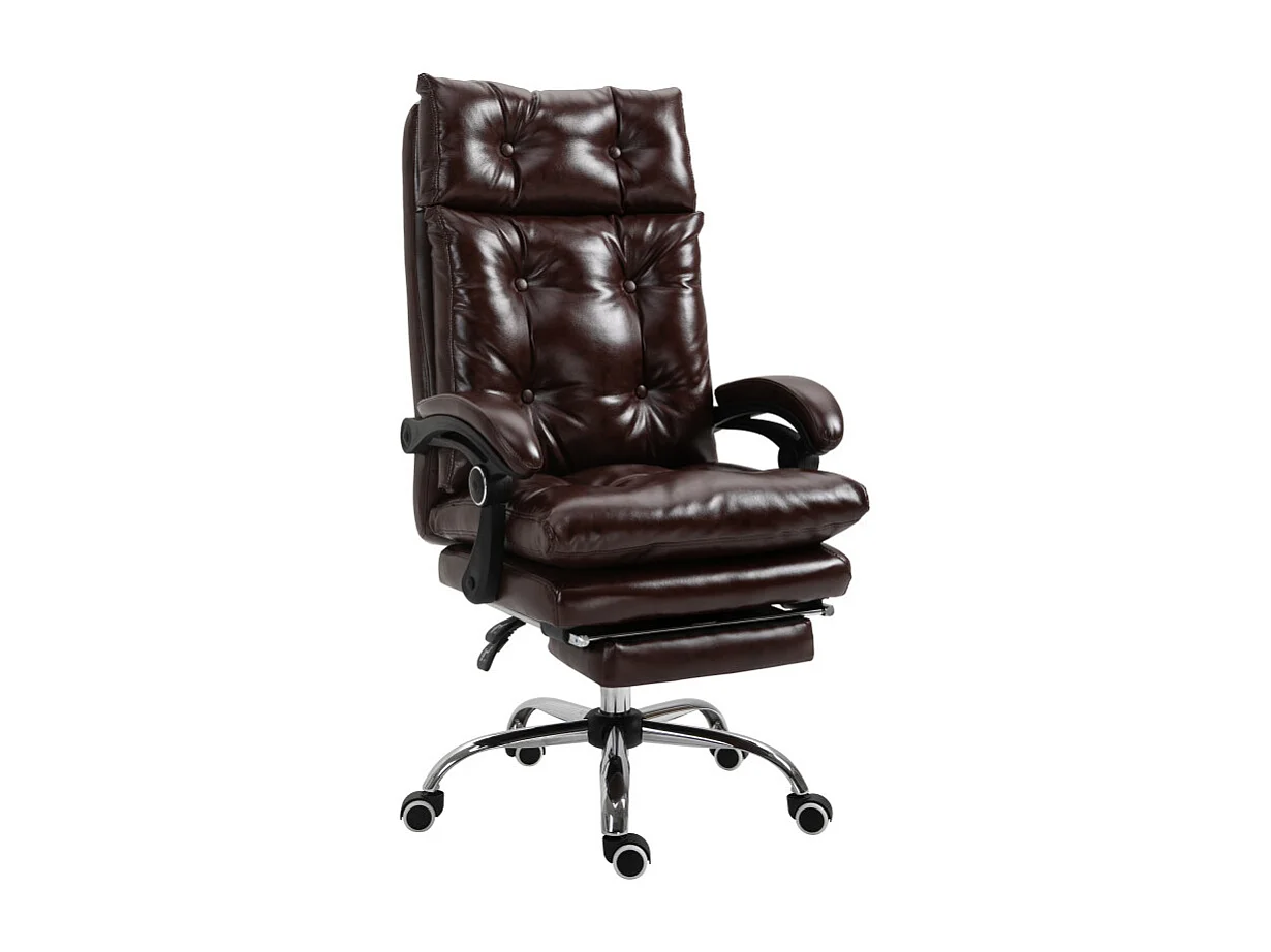 Fauteuil de bureau PORDENONE marron