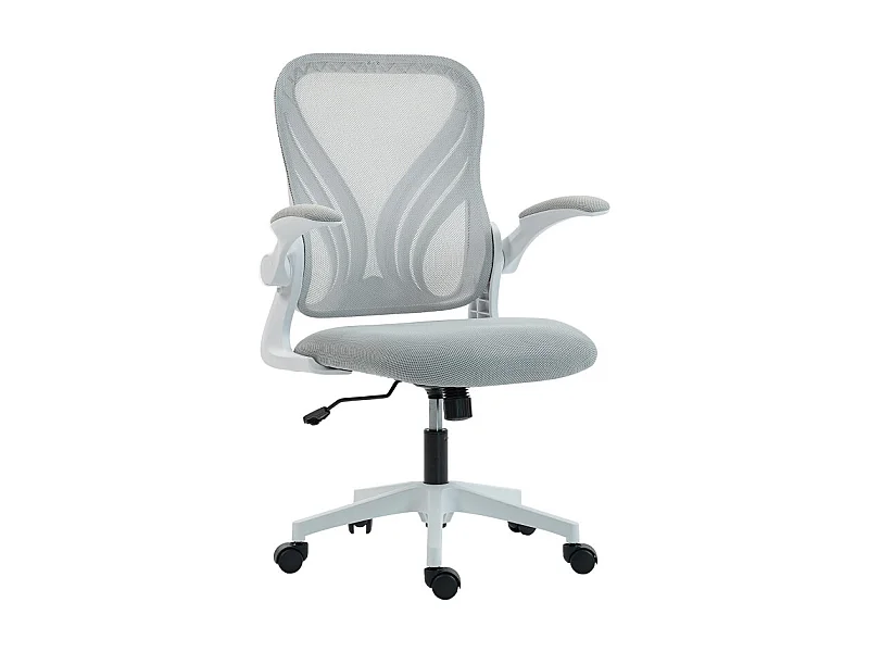 Chaise de bureau ergonomique PAGLIA gris clair