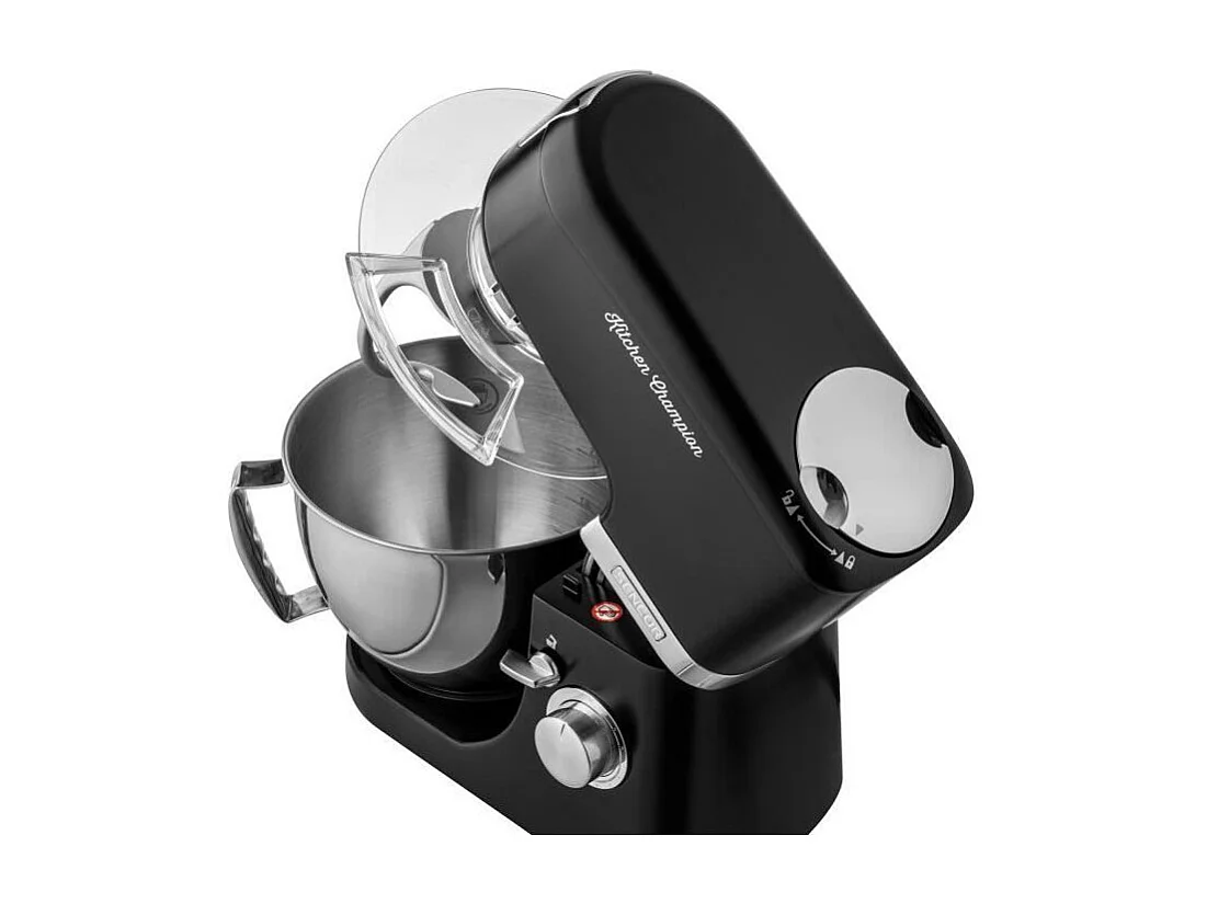 Multifunktions-Küchenmaschine SENCOR STM 6359BK 1000W Schwarz mit Edelstahlschüssel 4,5L, 8 Geschwindigkeiten und kompletten Zubehör