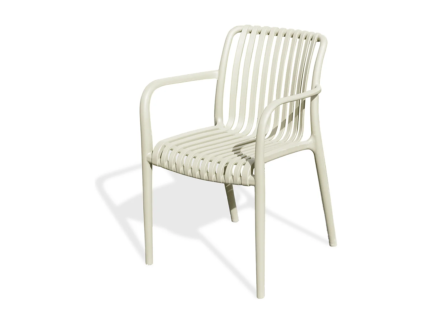 Fauteuil de jardin empilable en Polypropylène