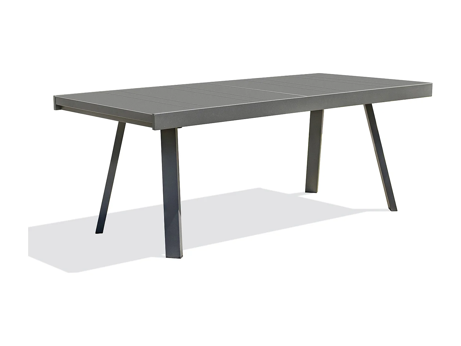 Table de jardin 12 places en aluminium