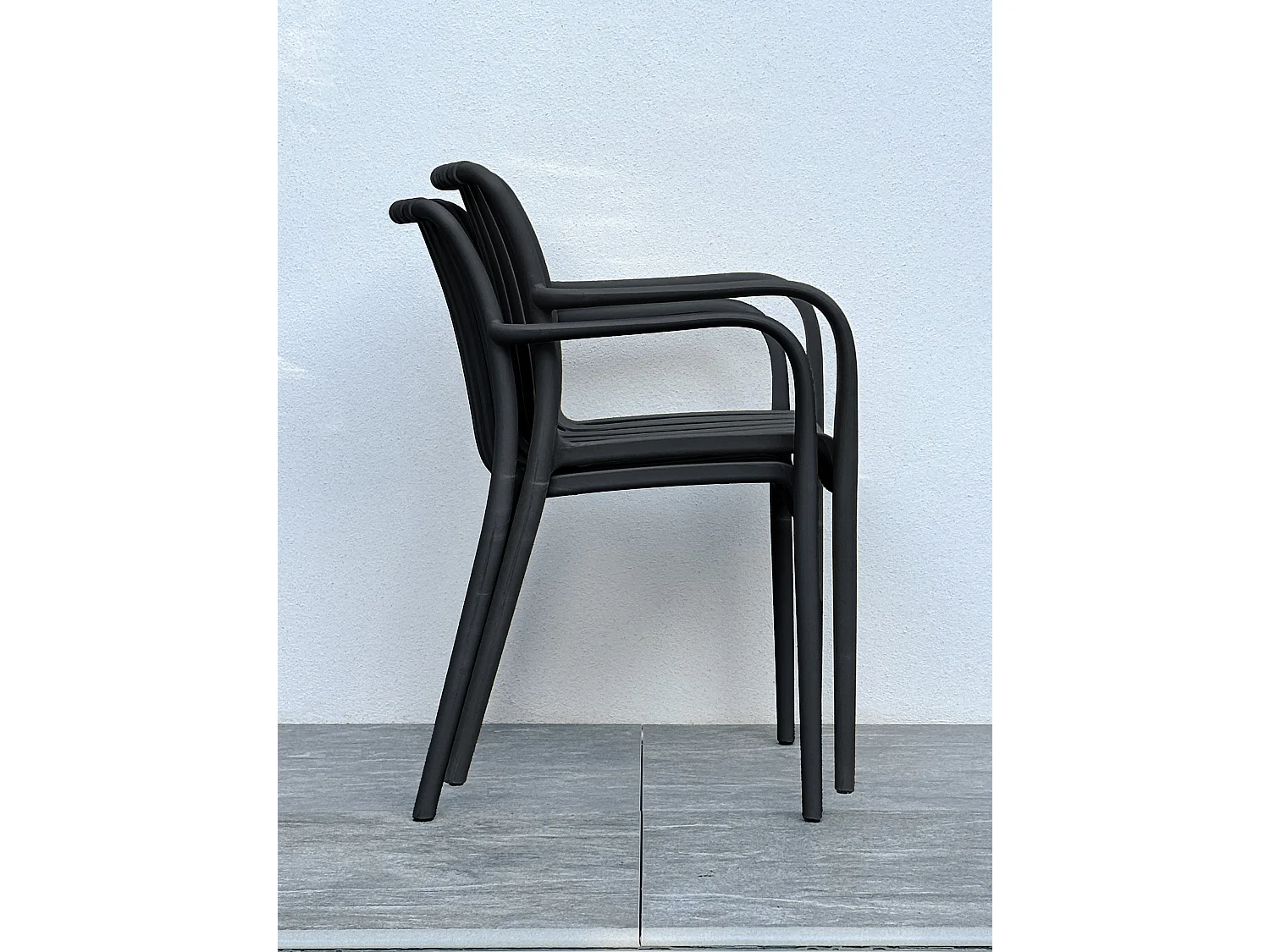 Fauteuil de jardin empilable en Polypropylène