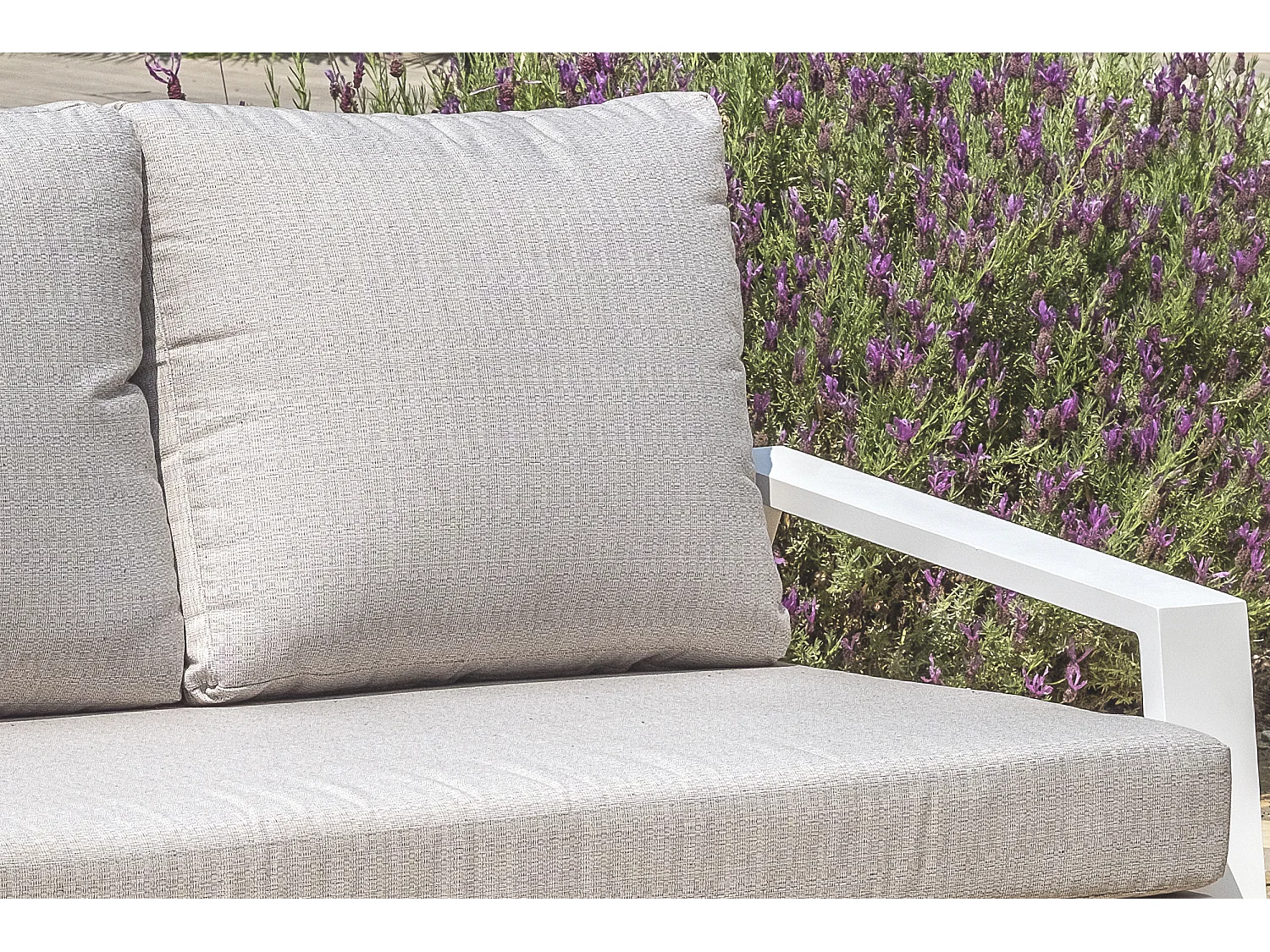 Salon de jardin 5 places en aluminium