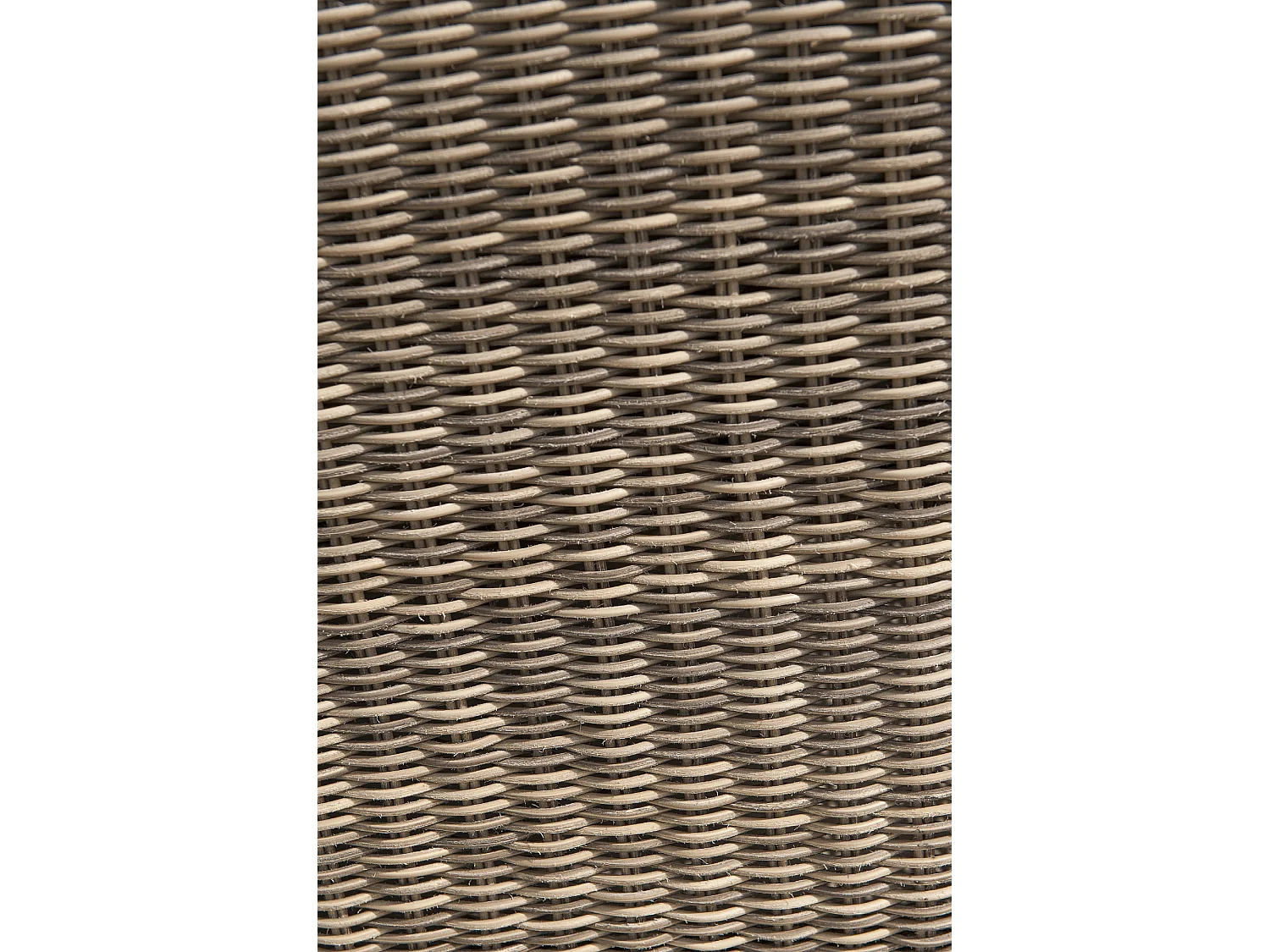 4-Sitzer-Gartenmöbel, Kunstharzgeflecht, honig