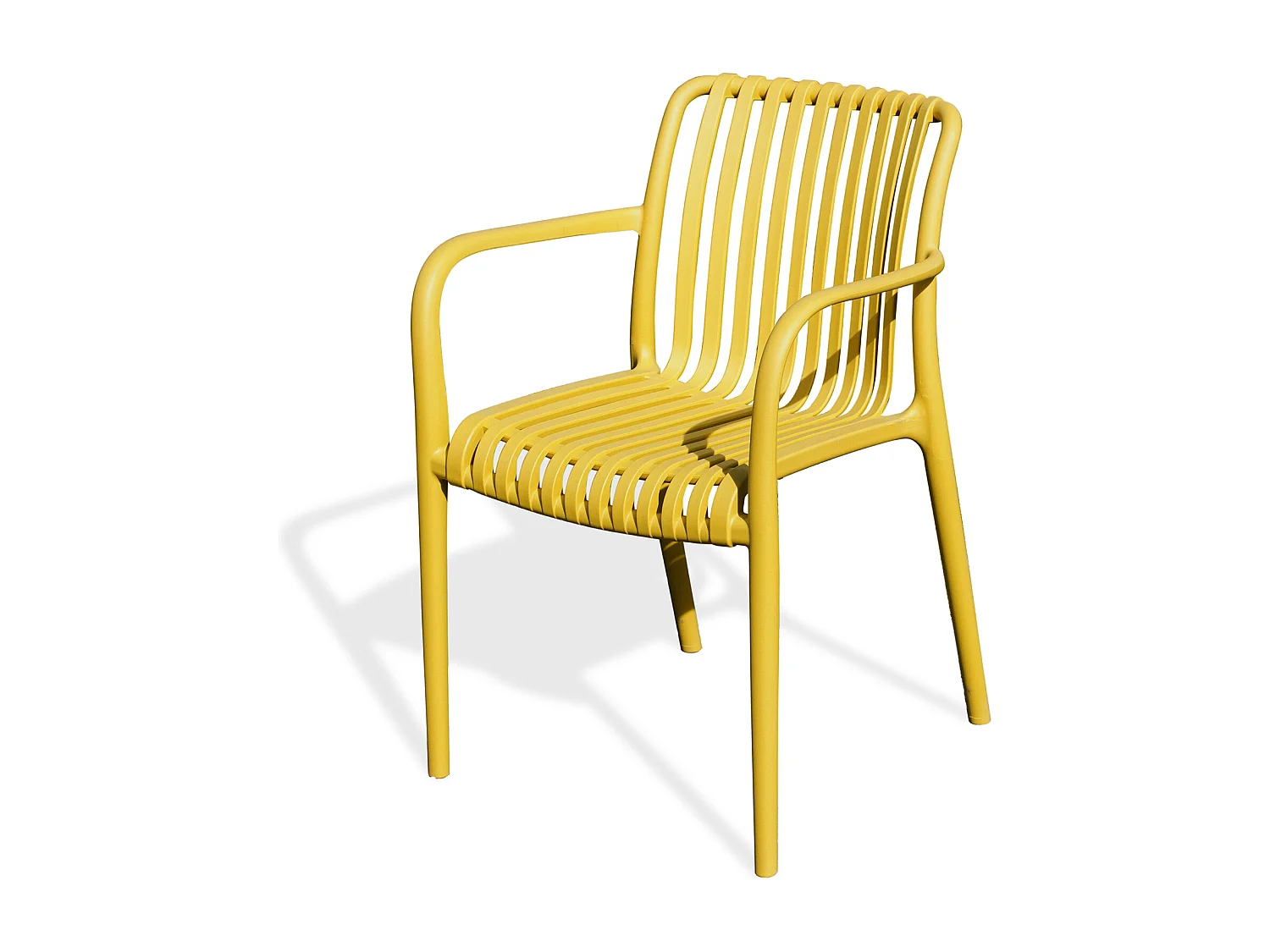 Fauteuil de jardin empilable en Polypropylène