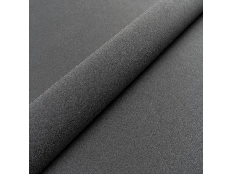 Polsterbett mit Bettkasten 180x200 Florent - Samtstoff, Metall-Lattenrost - Dunkelgrau (Magic Velvet 2271)