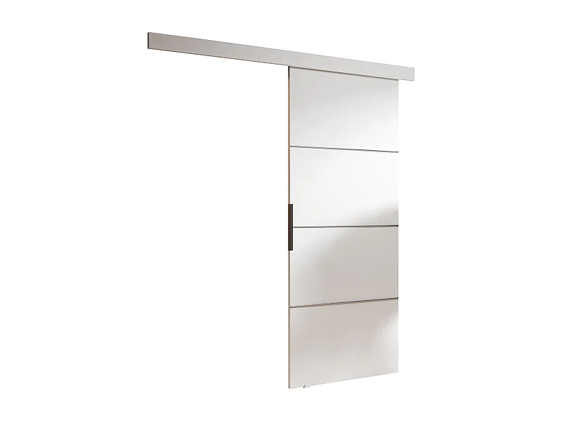 Portes coulissantes avec cache-rail MALIBU PLUS 80 blanc