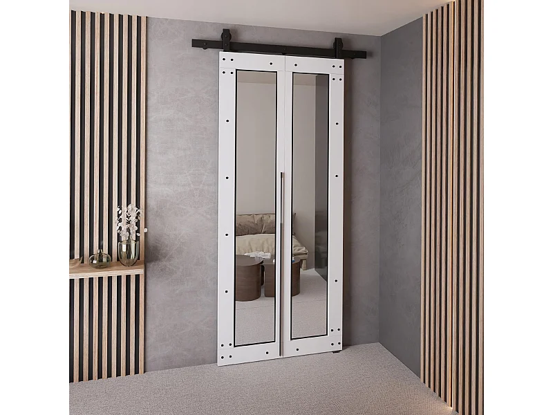 Portes coulissantes QUDIO M8 blanc 70