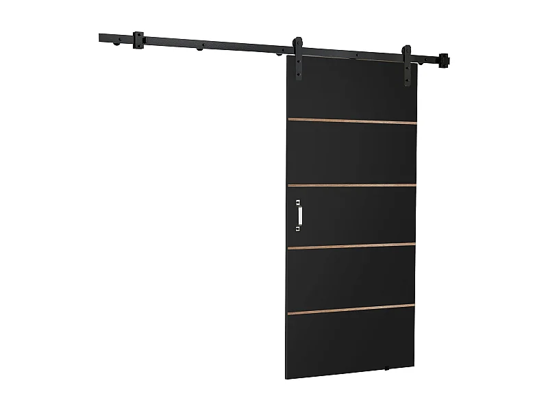 Schiebetür LOFT LORNI 90 Schwarz