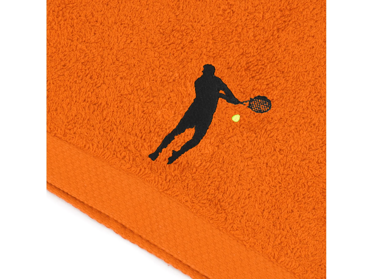 Parure de bain 8 pièces coton 550 g/m2 PURE TENNIS Orange Butane