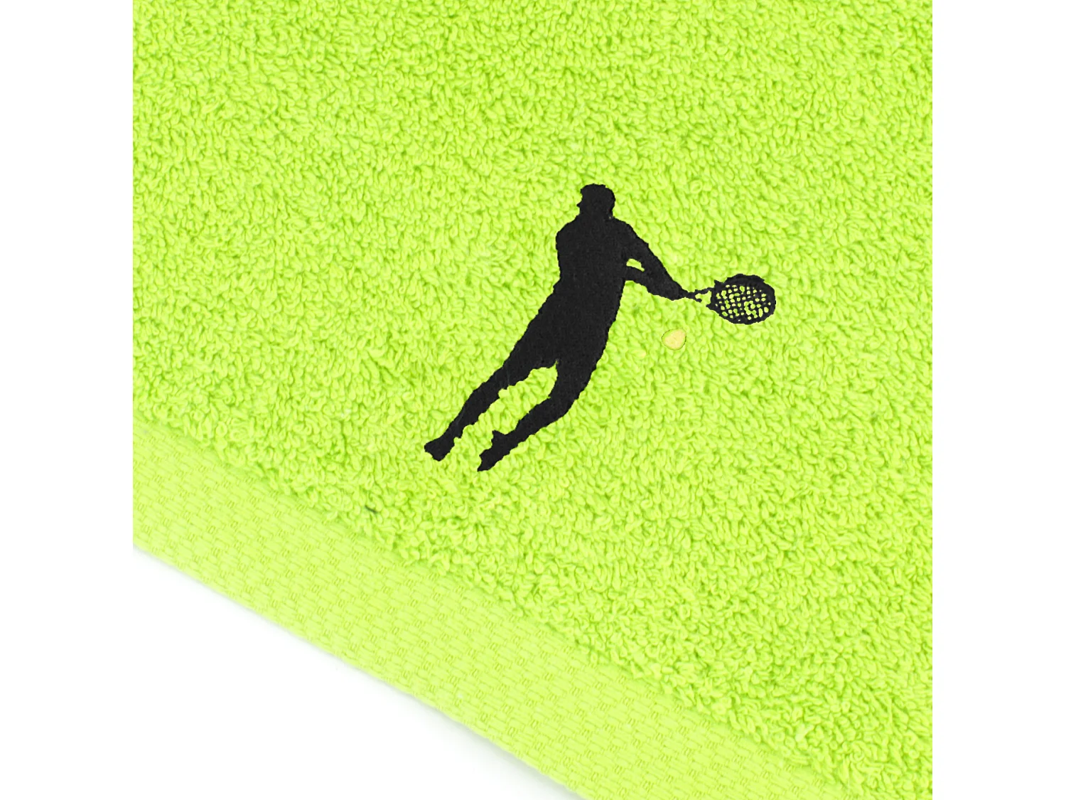 Parure de bain 8 pièces coton 550 g/m2 PURE TENNIS Vert Pistache