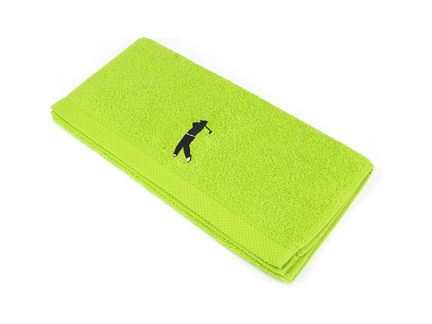 Serviette de toilette 50x100 cm coton 550 g/m2 PURE GOLF Vert Pistache