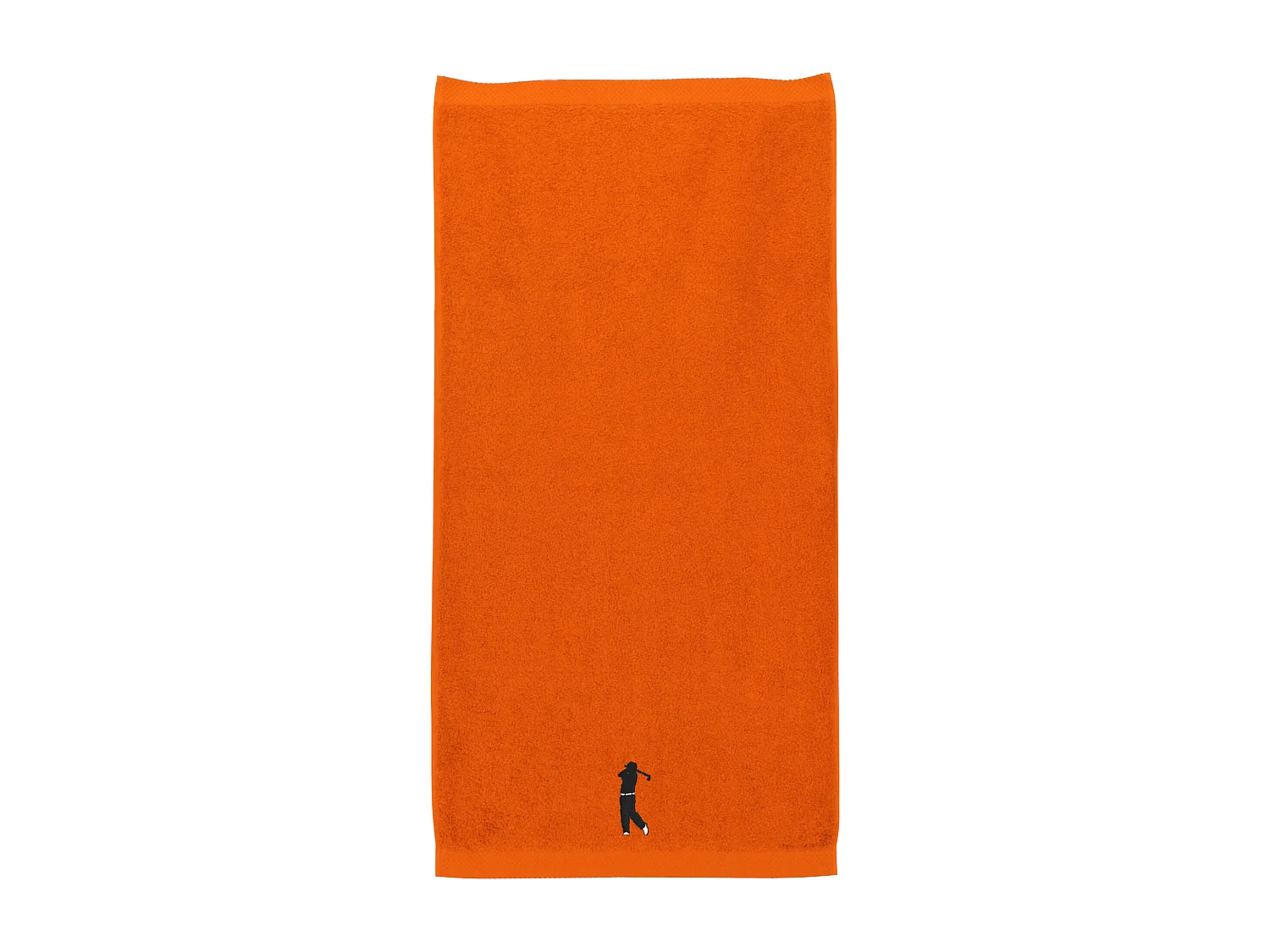 Serviette de toilette 50x100 cm coton 550 g/m2 PURE GOLF Orange Butane