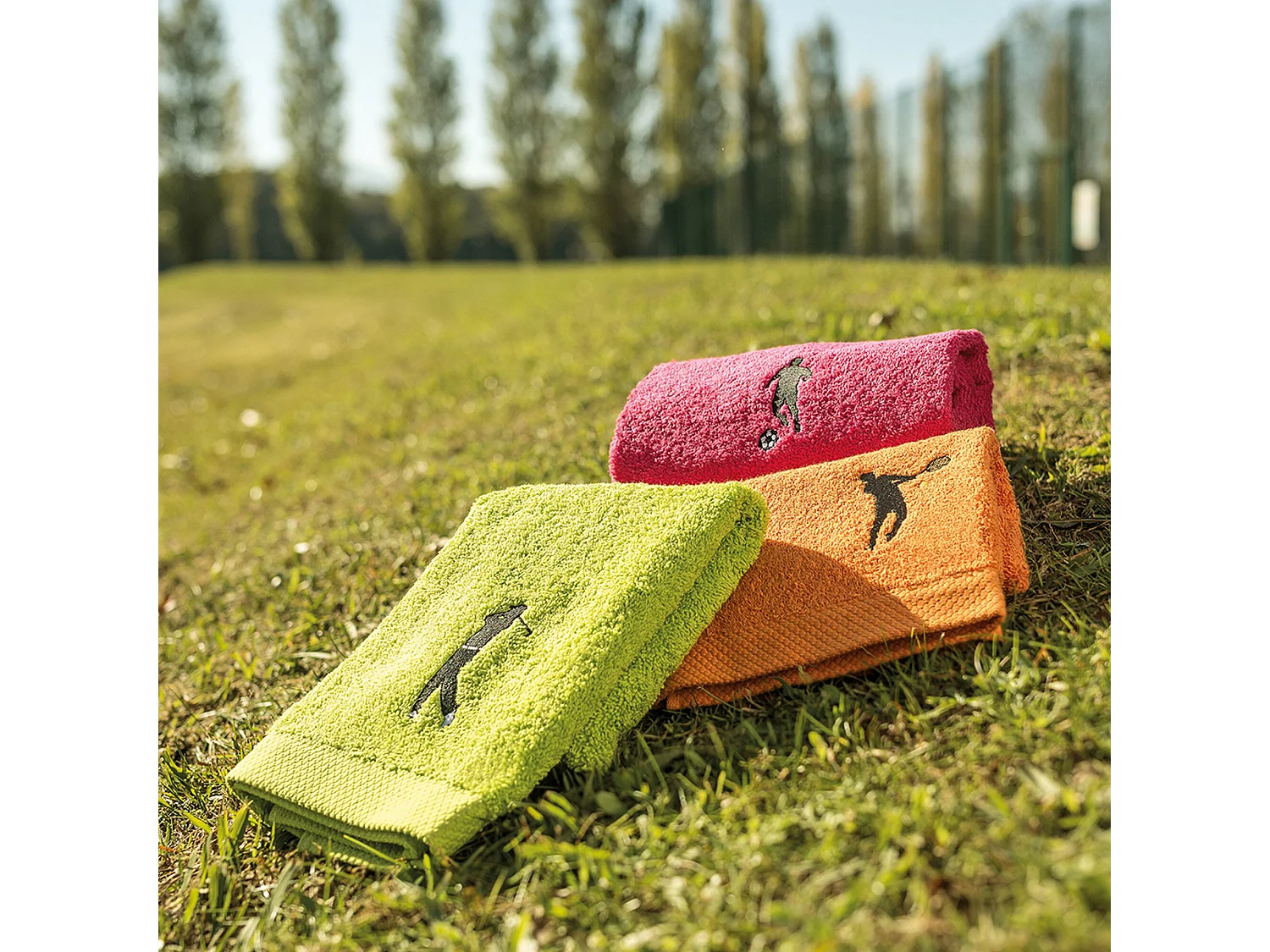 Serviette de toilette 50x100 cm coton 550 g/m2 PURE GOLF Rose Fuchsia