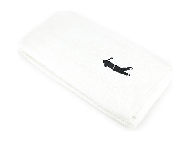 Drap de douche 70x140 cm coton 550 g/m2 PURE GOLF Blanc