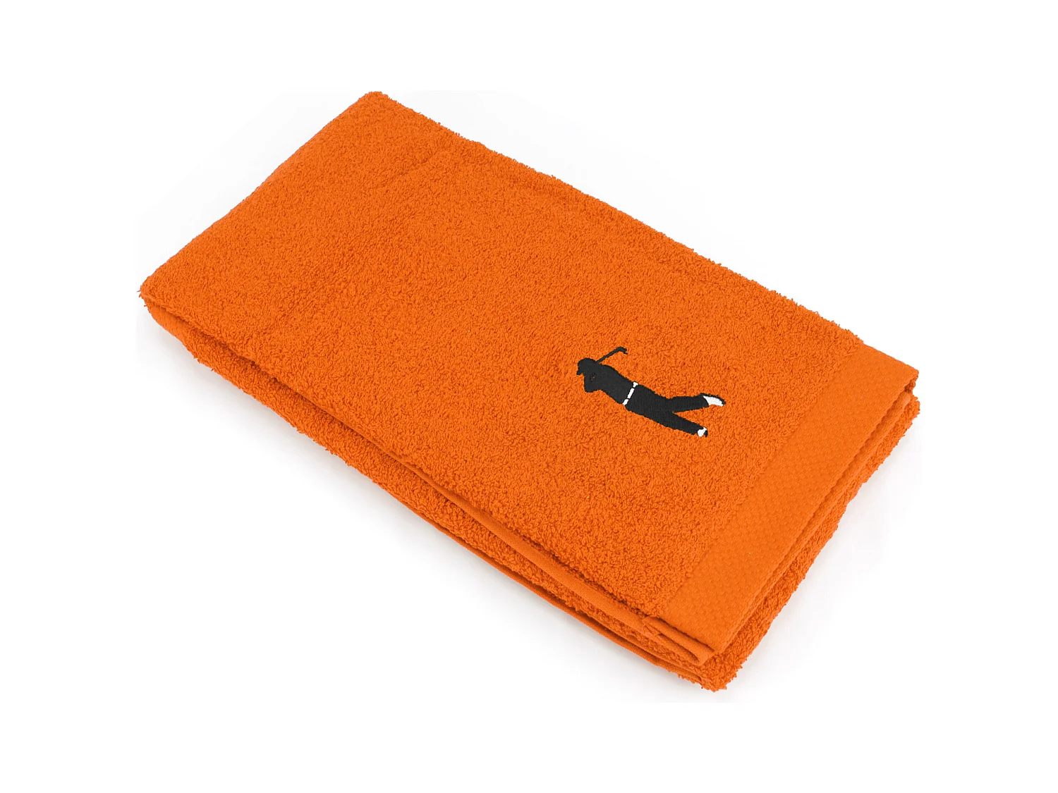 Drap de douche 70x140 cm coton 550 g/m2 PURE GOLF Orange Butane