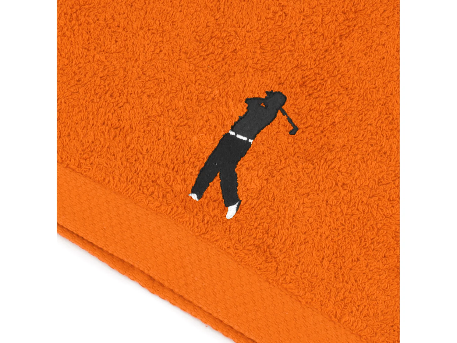 Drap de douche 70x140 cm coton 550 g/m2 PURE GOLF Orange Butane