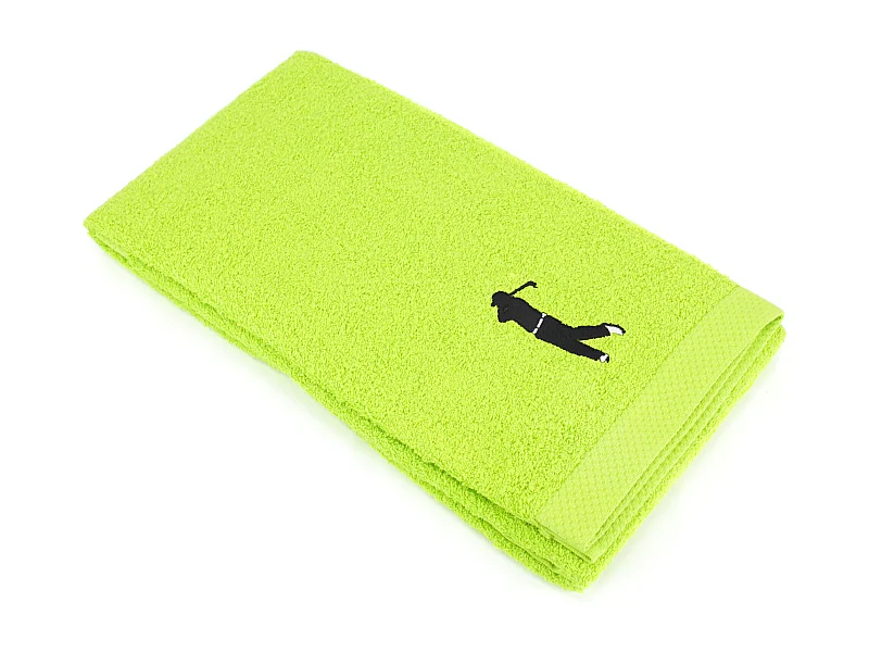 Drap de douche 70x140 cm coton 550 g/m2 PURE GOLF Vert Pistache