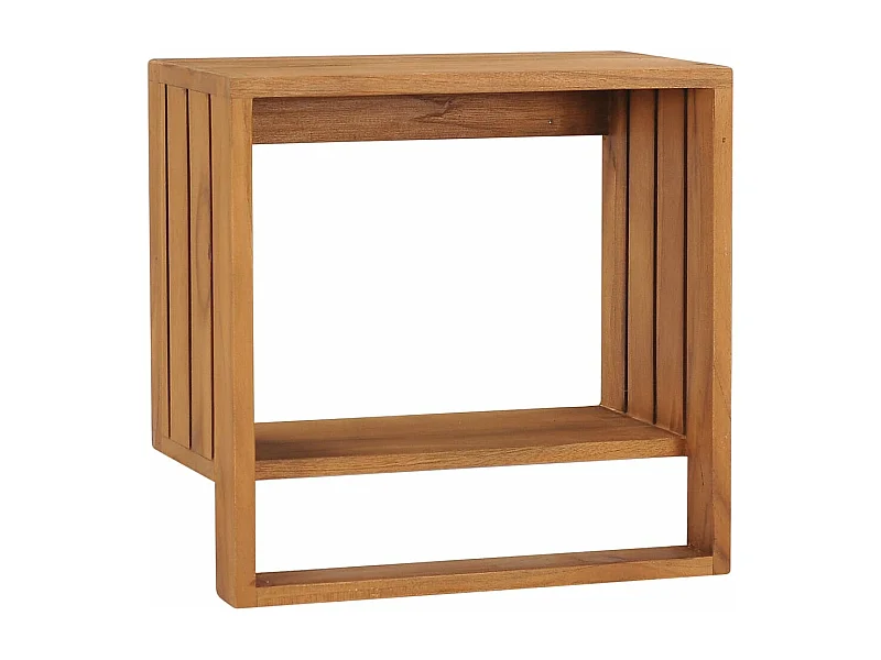 Toallero de pared 35 x 20 x 35 cm madera maciza de teca 02_0001644