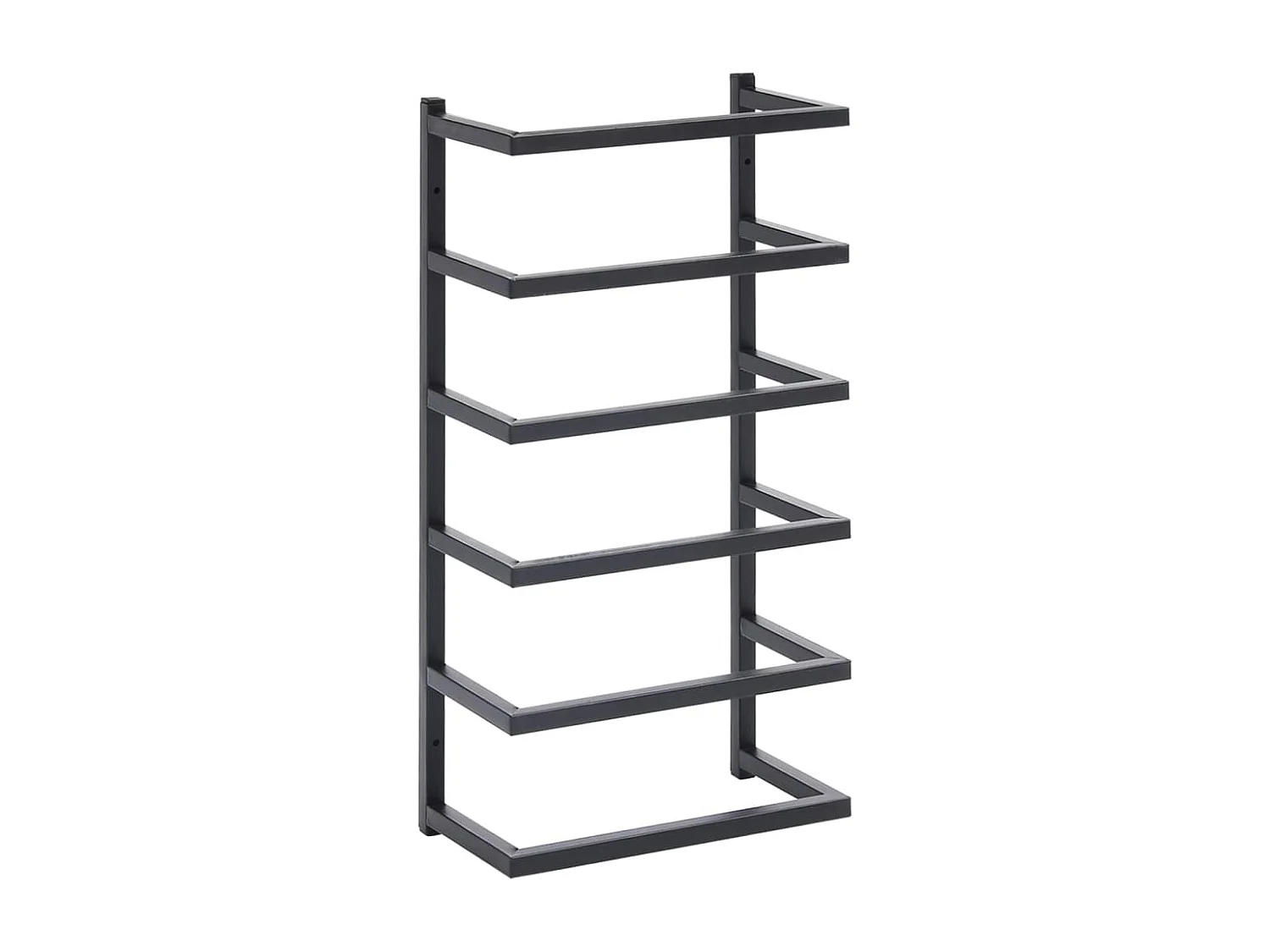 Toallero escalera de baño estándar 48 cm acero negro 02_0001646