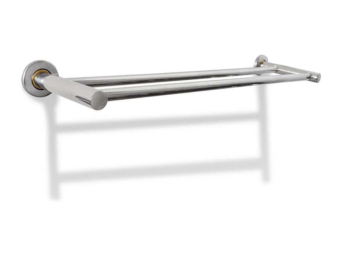 Toalheiro de banheiro simples universal em aço 60 cm 3202010/3