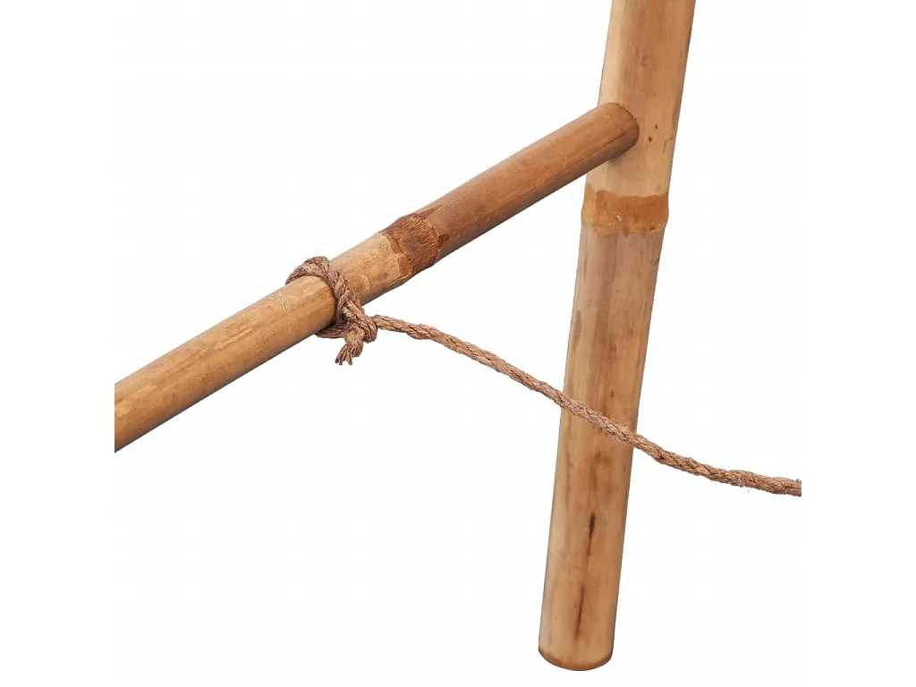 Porte-serviette double avec 5 bambou marron 50 x 60 x 157 cm 02_0001642