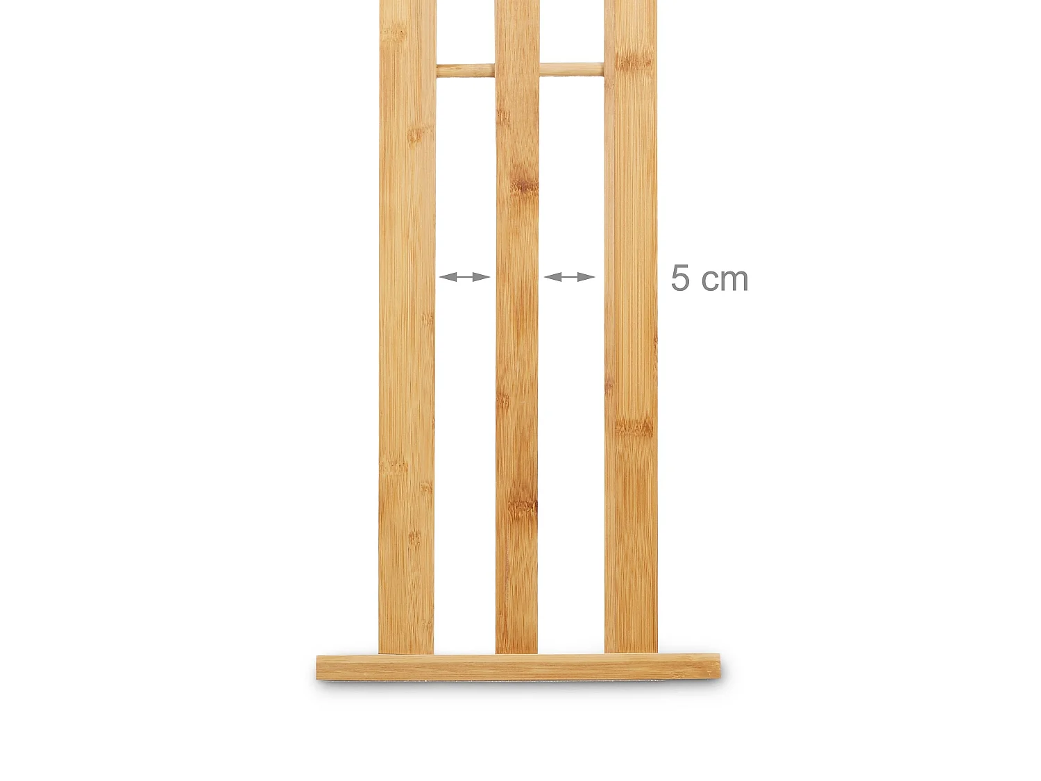 Suporte de toalhas de bambu cabideiro acessórios de banheiro 82 cm 3213023