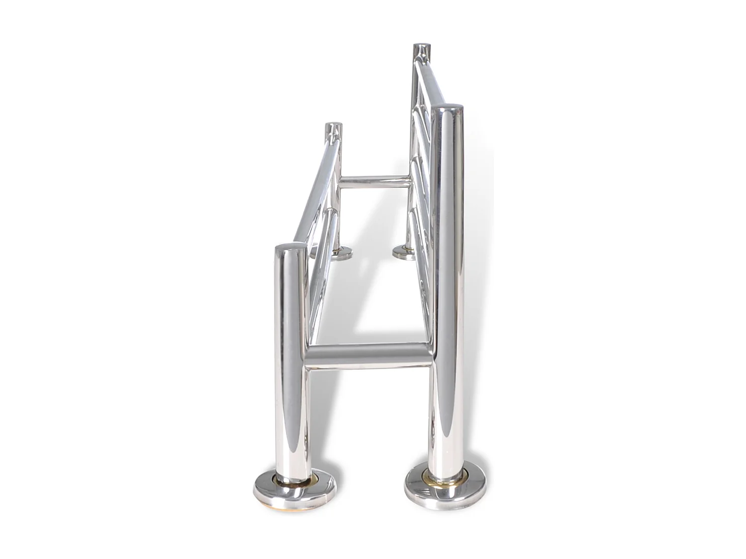 Toallero de baño universal doble acero 60 cm 3202011/3