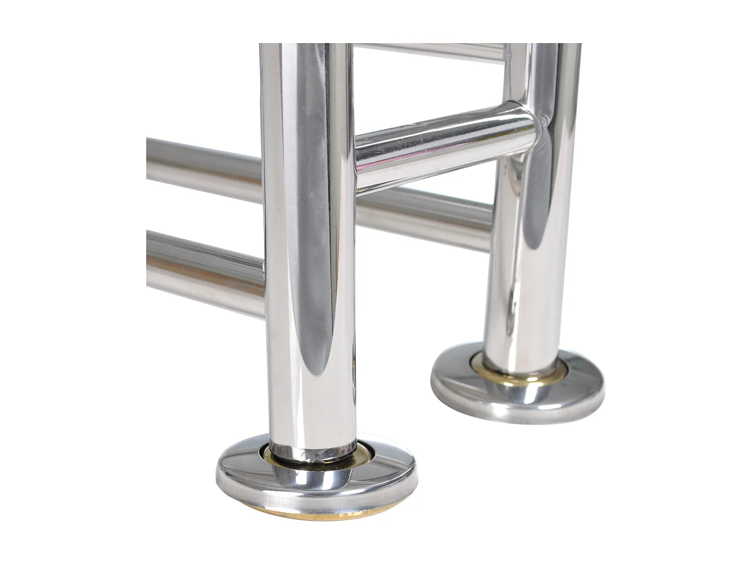 Toallero de baño universal doble acero 60 cm 3202011/3