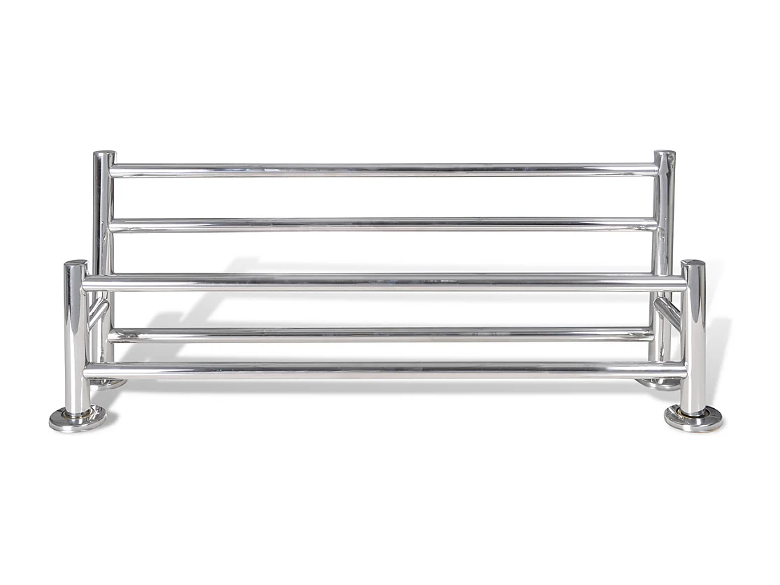 Suporte universal duplo para toalhas de banheiro em aço 60 cm 3202011/3