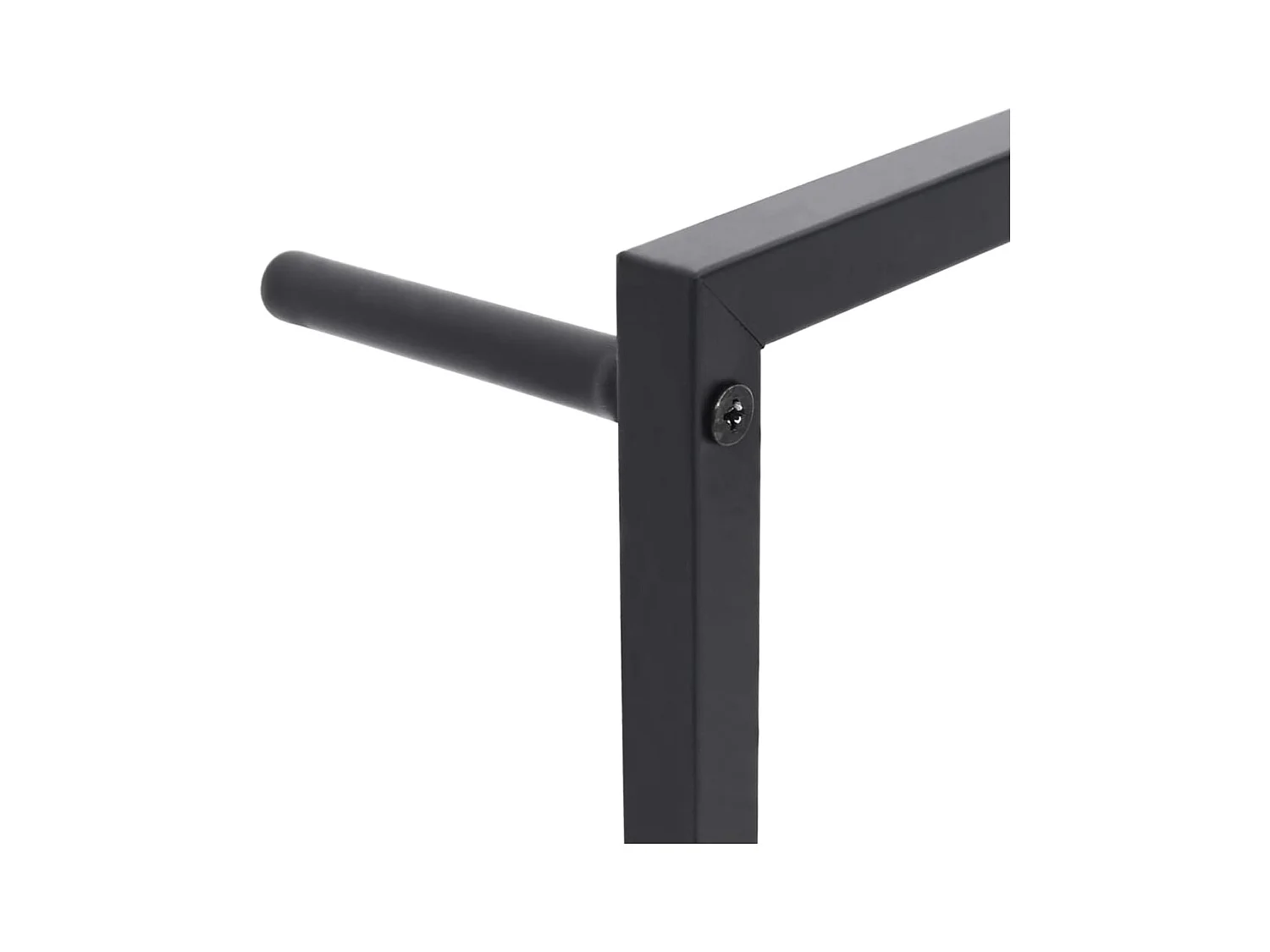 Porte-serviette salle de bain noire 60 x 10 x 116 cm 02_0001650