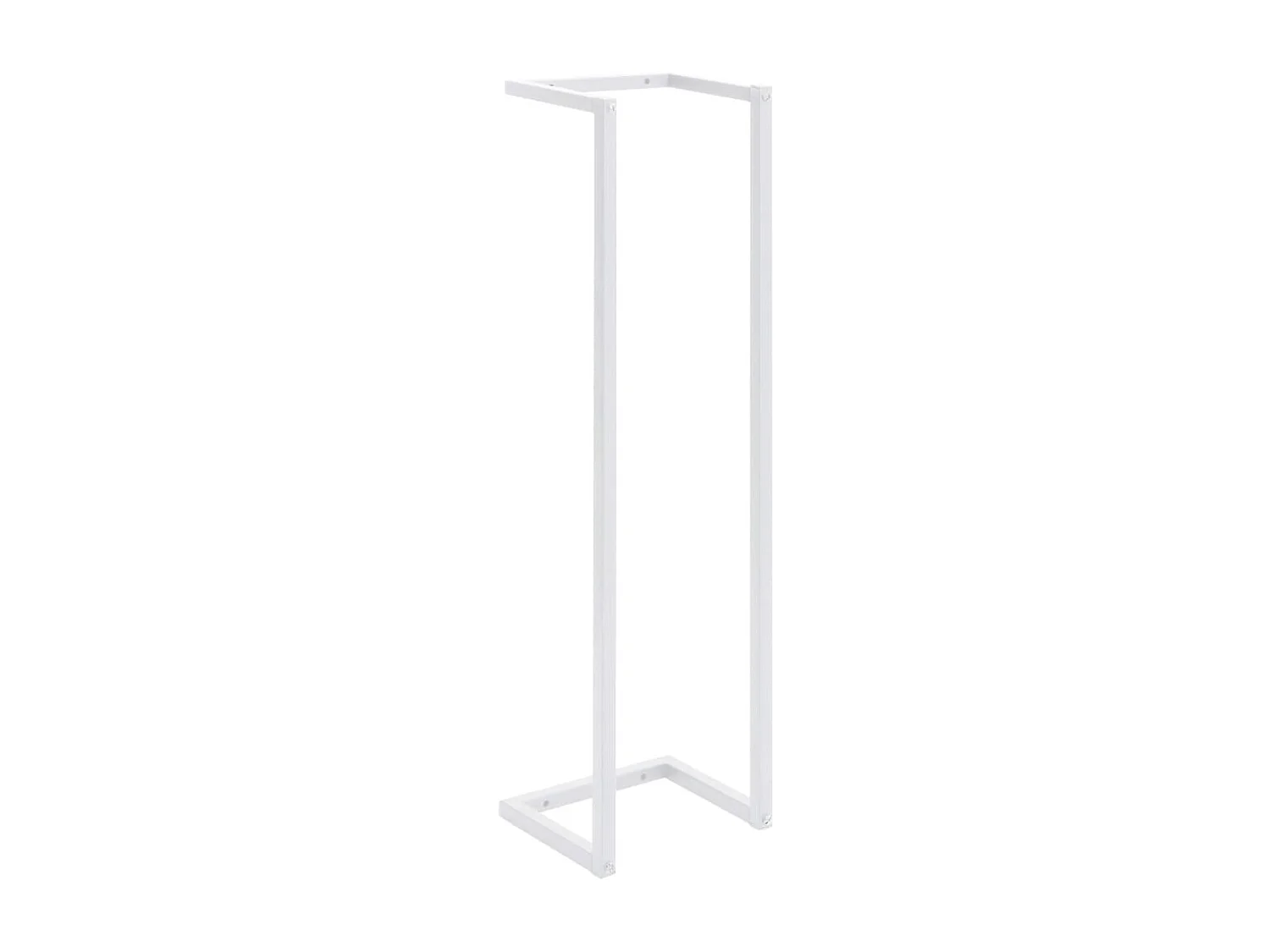 Porte-serviette salle de bain blanche 25 x 20 x 95 cm 02_0001639