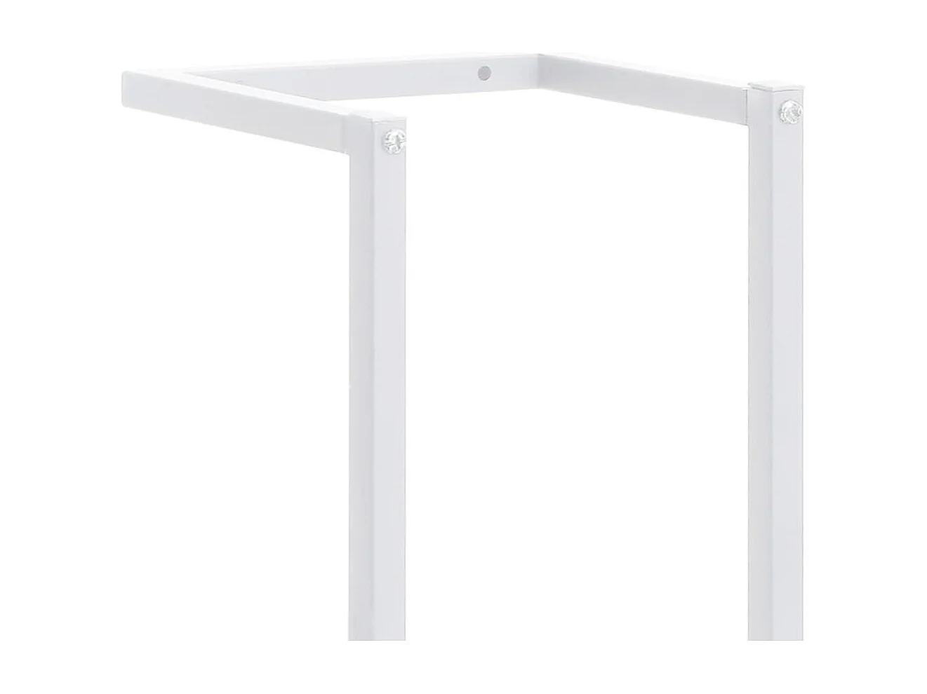 Porte-serviette salle de bain blanche 25 x 20 x 95 cm 02_0001639