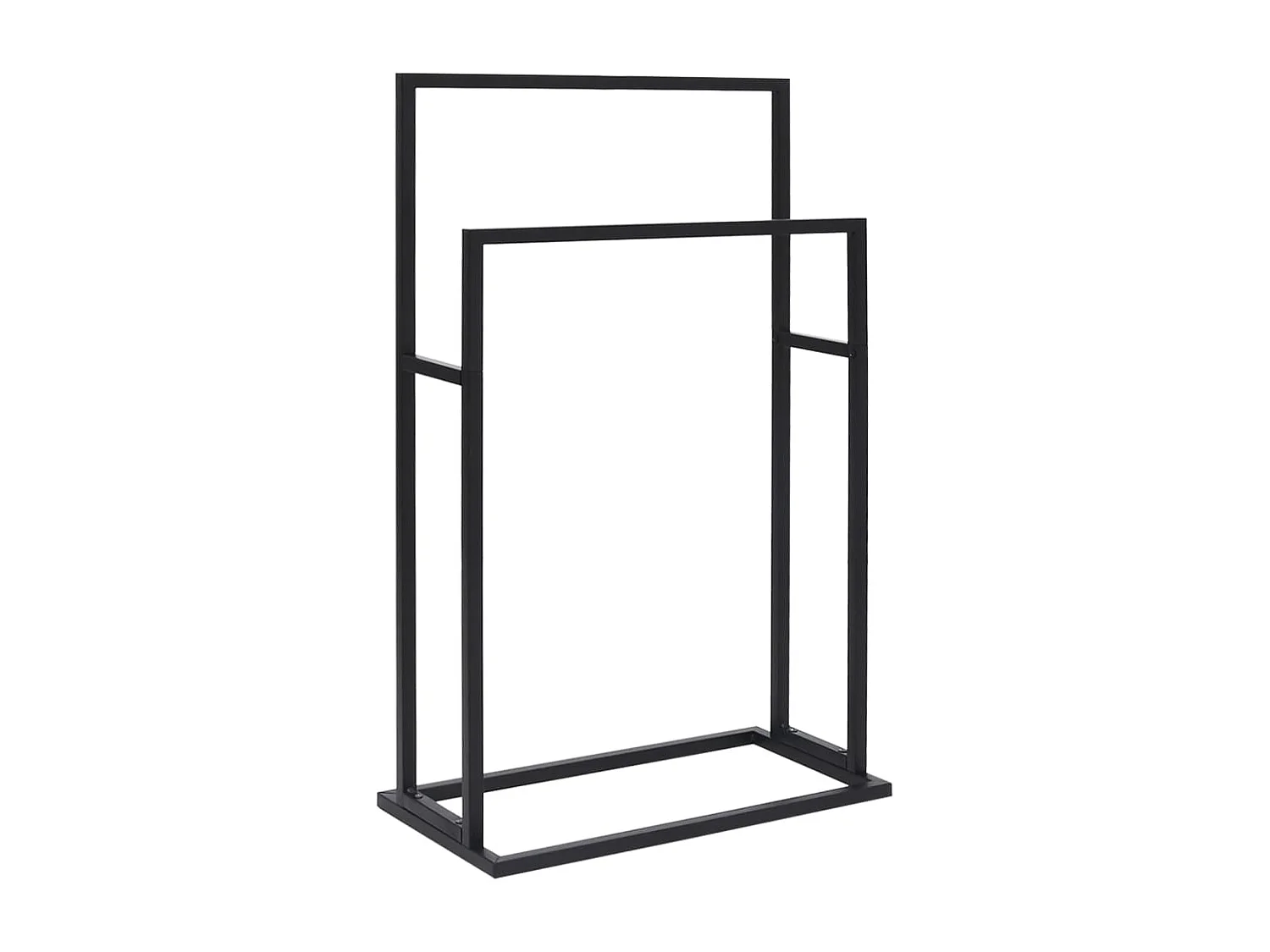 Toallero independiente 78,5 cm acero galvanizado negro 02_0001652