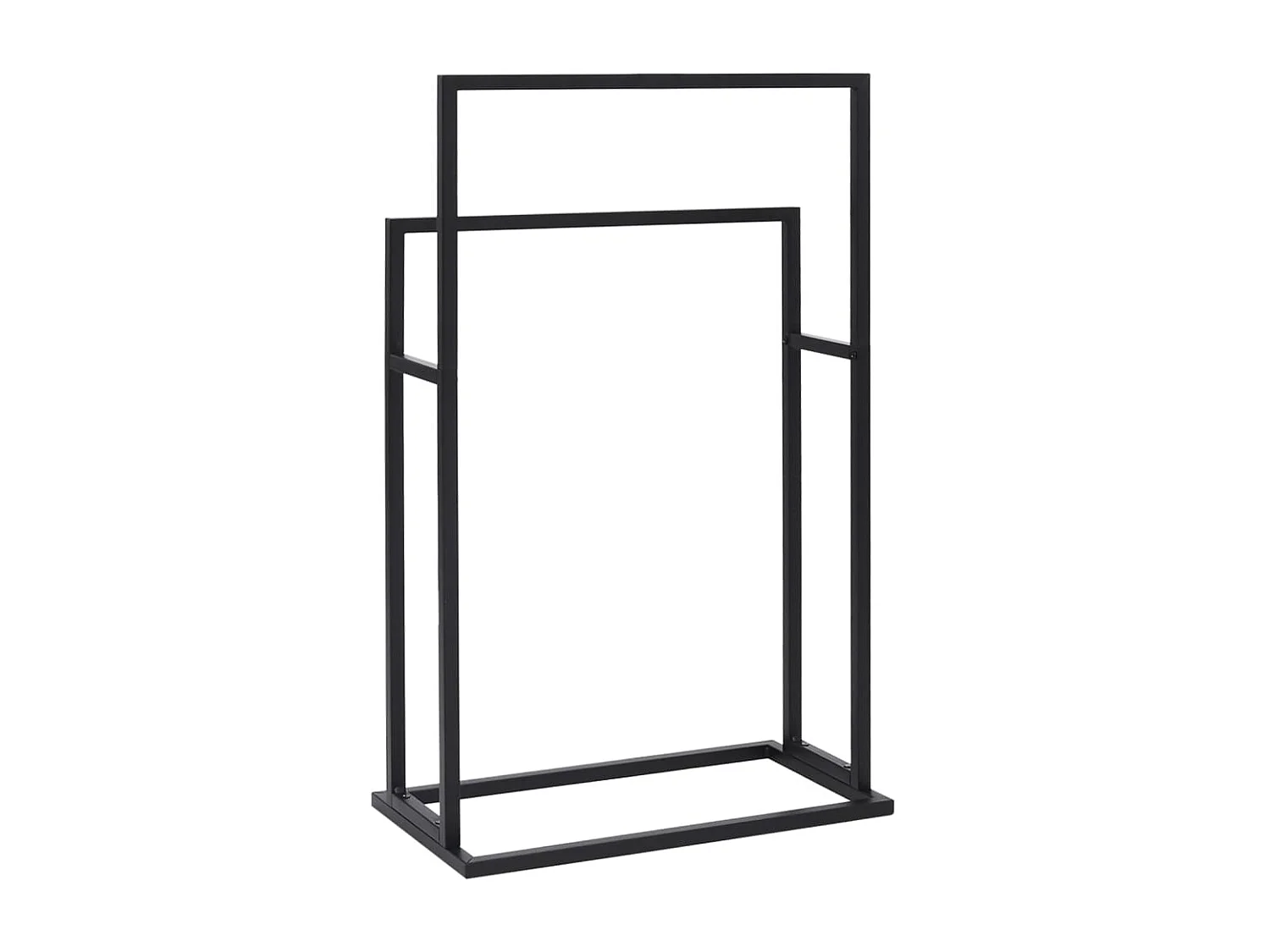 Toallero independiente 78,5 cm acero galvanizado negro 02_0001652