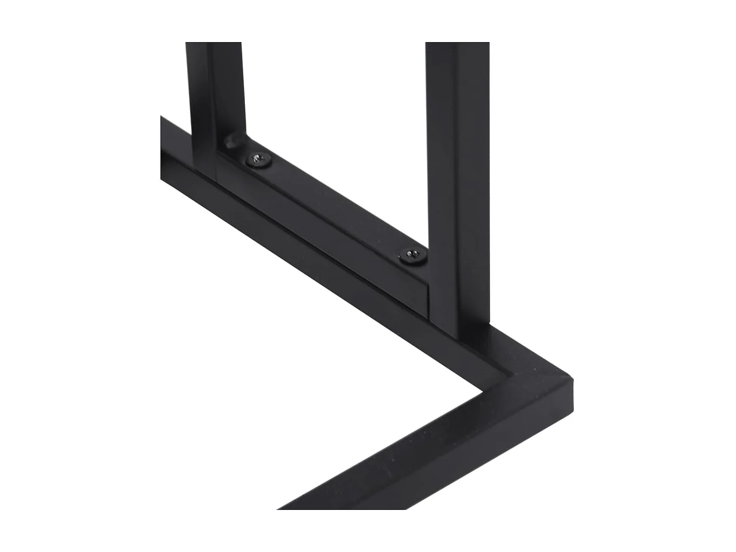 Toallero independiente 78,5 cm acero galvanizado negro 02_0001652