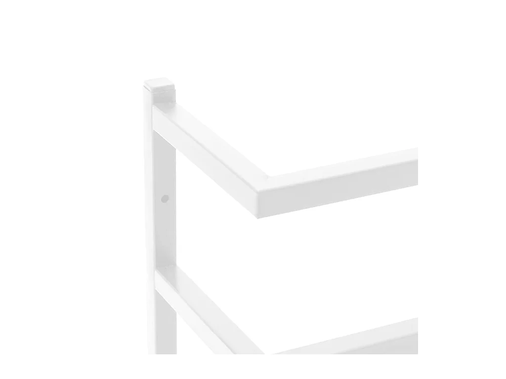 Porte-serviette salle de bain blanche 24 x 12 x 96 cm 02_0001638