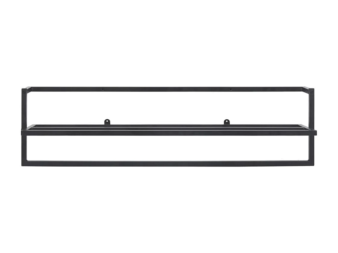 Toallero 95 x 25 x 22 cm acero negro 02_0001651