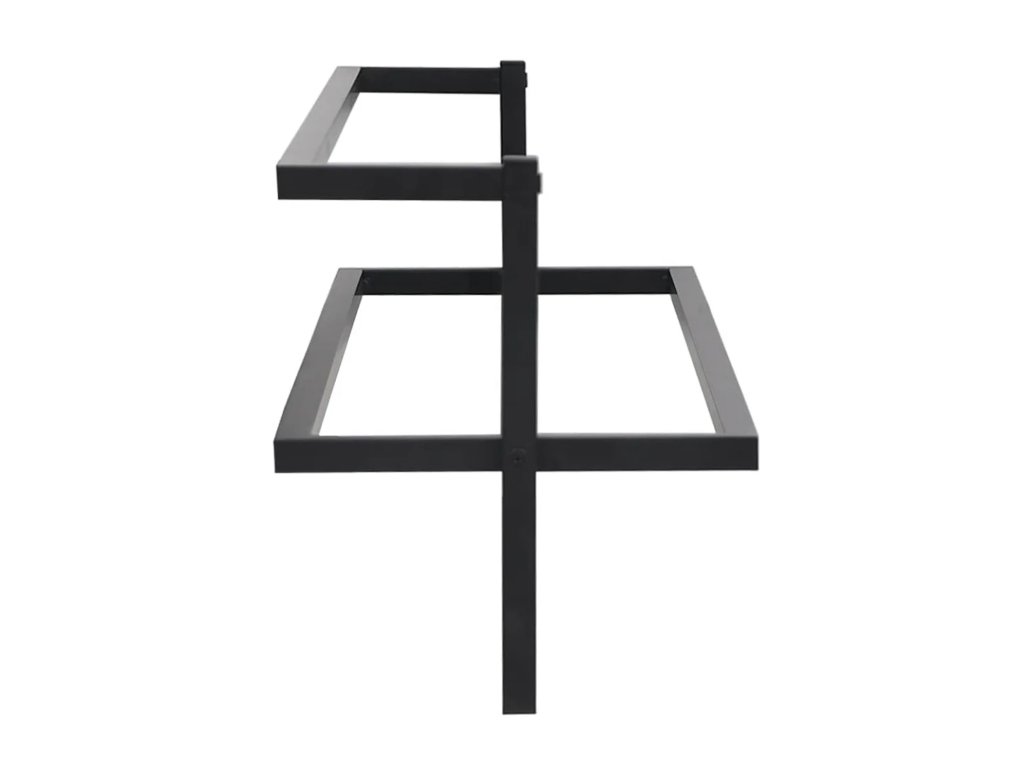 Toallero 95 x 25 x 22 cm acero negro 02_0001651